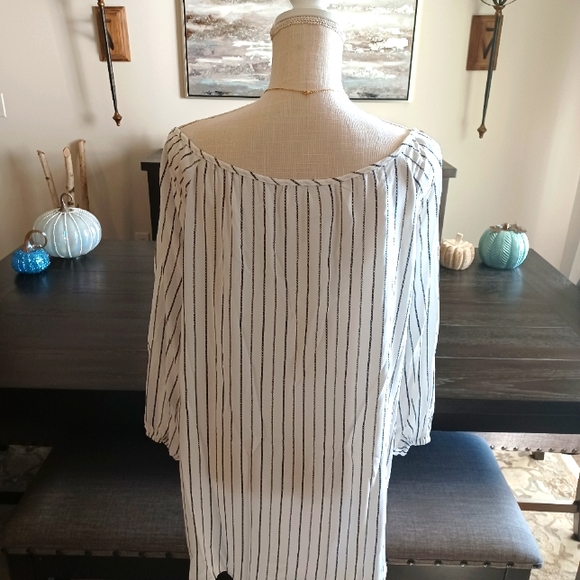 Savanna Jane Mixed Media Print Tunic - Picture 3 of 9